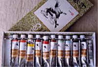 tubes de peinture chionoise