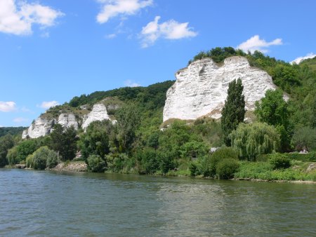 falaises de la vallée de la Seine