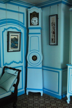 Le salon bleu, photo Ariane Cauderlier