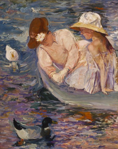 Mary Cassatt, Summertime, exhibited in Giverny Museum 2014
