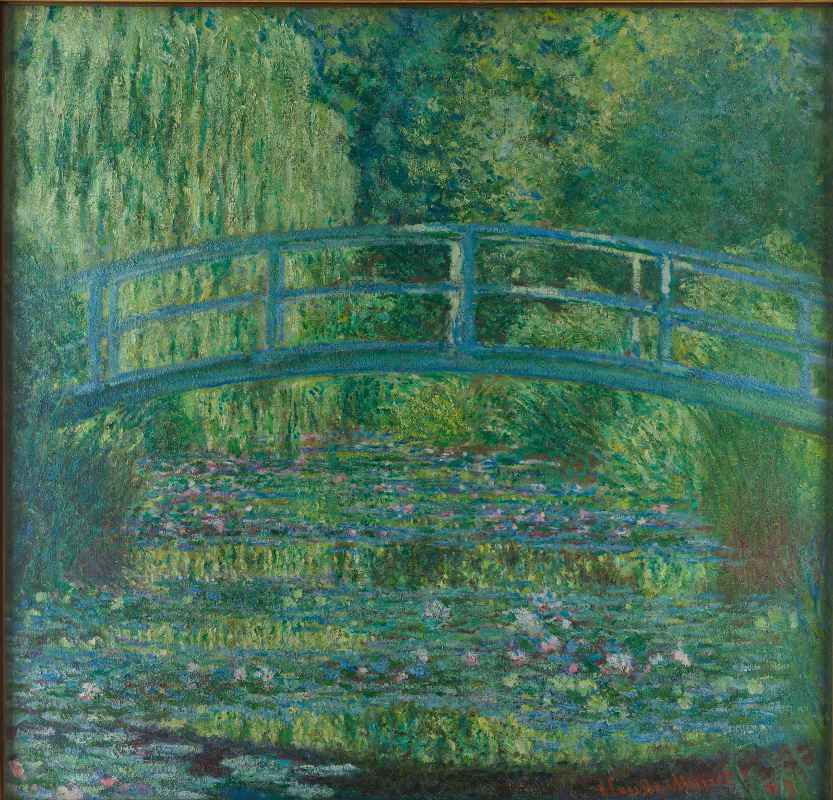 Claude Monet Water-Lily Pond, Symphony in Green, 1899
