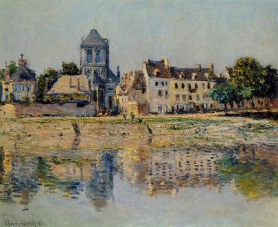 Eglise de Vernon peinte par Claude Monet