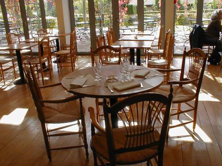 La salle de restaurant du Musee de Giverny